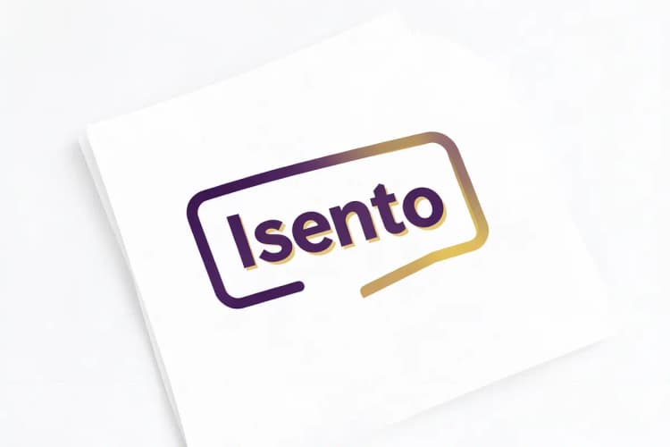 Close-up de carimbo oficial com a inscrição "Isento" em um papel.